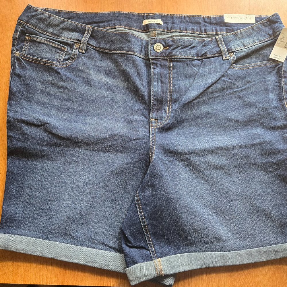 Denim Jean Maurices Bermuda shorts Size 22 & 24
